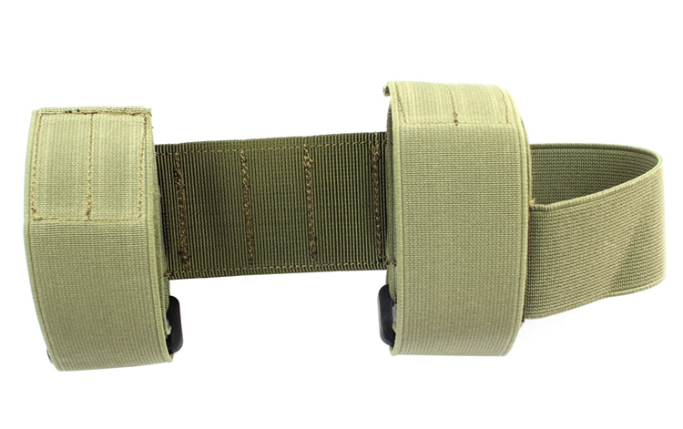 散彈托袋戶外CS用品戰術裝備子彈霰彈收納袋彈藥包戰術工具貼